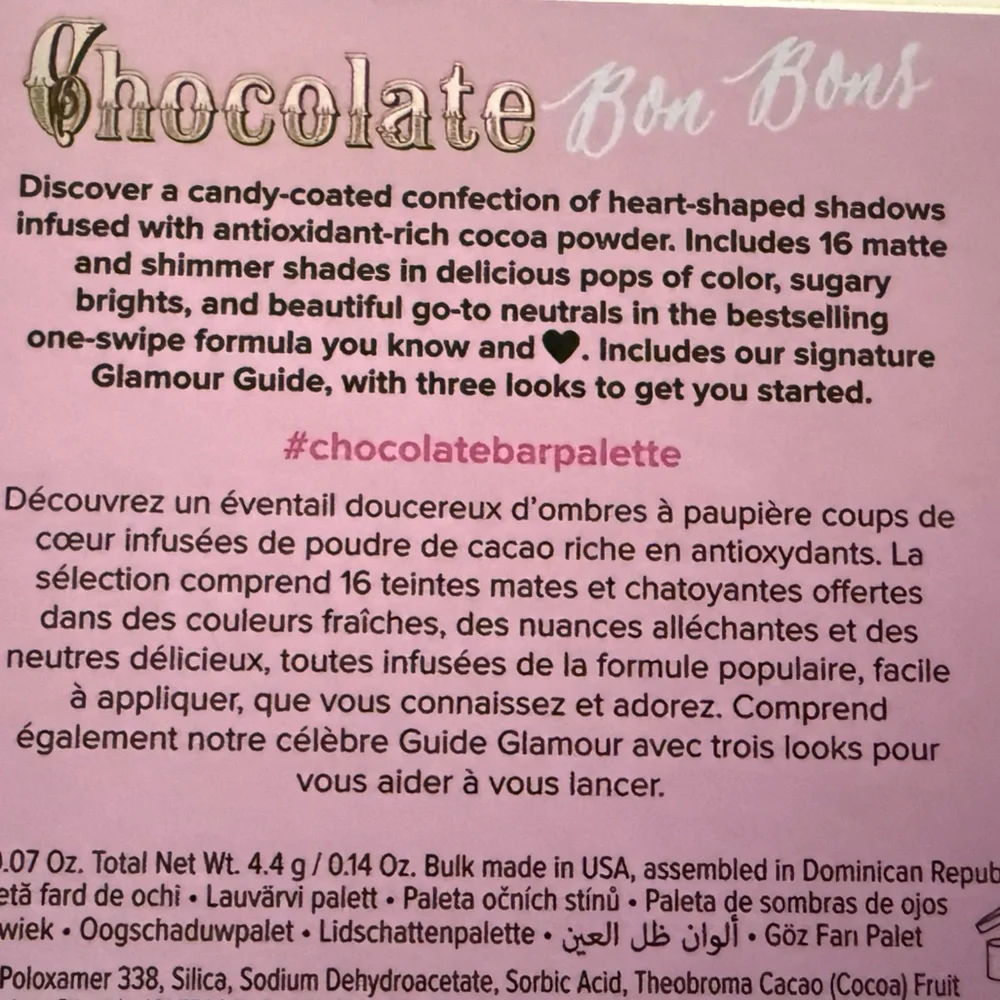 Too Faced Chocolate BonBons Eyeshadow Palette - Brown & Pink - Picture 4 of 5